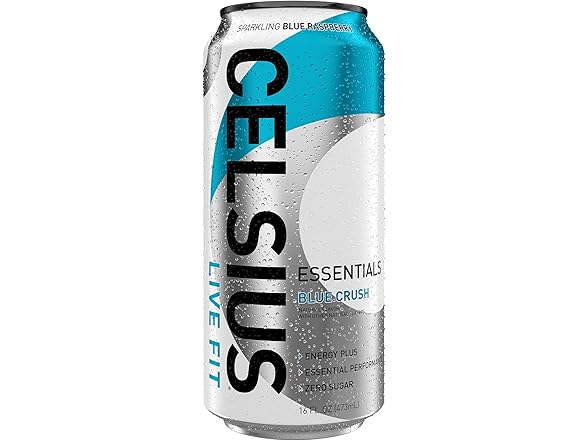 12PK CELSIUS ESSENTIALS™ Sparkling Blue Crush