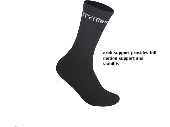 YiYiBan Mens Cotton Socks 3 Pairs 6-11