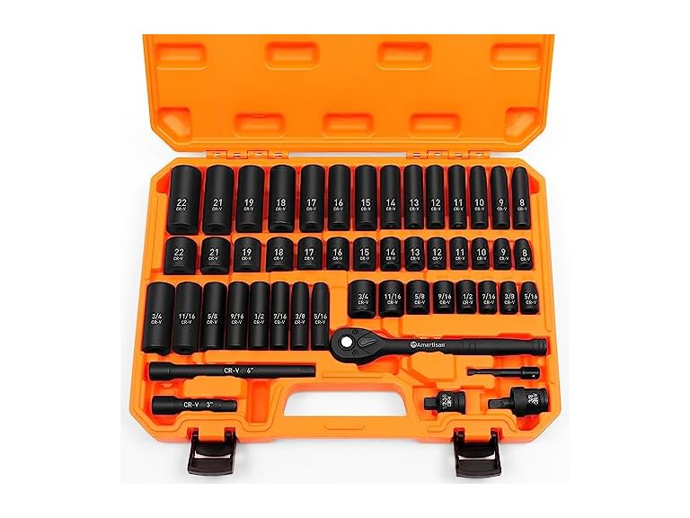 Amartisan 3/8" Drive Impact Socket Set