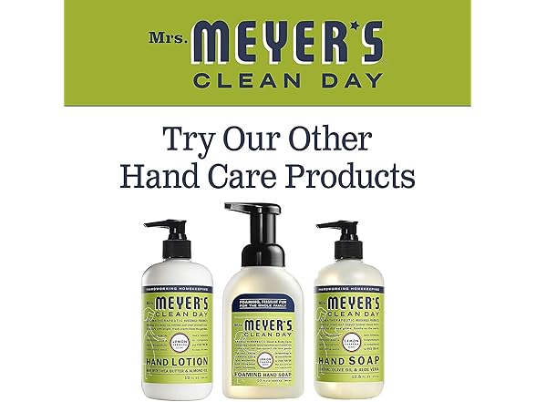 Mrs. MEYER'S Mrs Meyer's Lemon Verbena Soap, 12.5oz