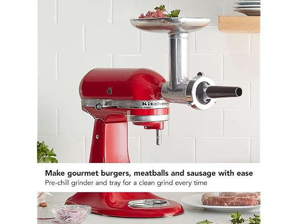 KitchenAid Metal Food Grinder Attachment