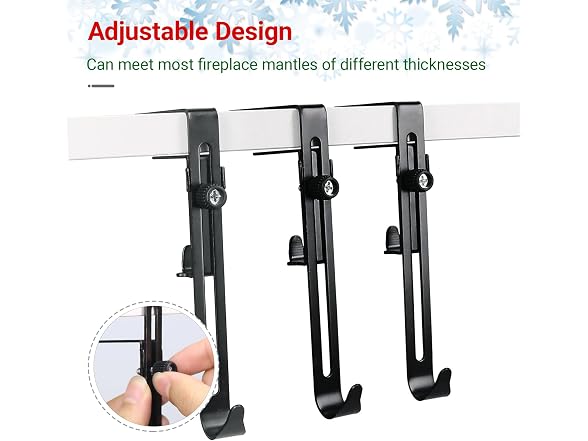 SSFUN 2-in-1 Stocking and Garland Hanger - Gallery 5