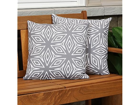 Sunnydaze Indoor and Outdoor Decorative Throw Pillows Set of 2