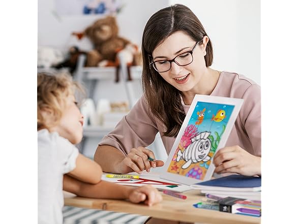 Arteza Kids Safari Puzzle Coloring Kit