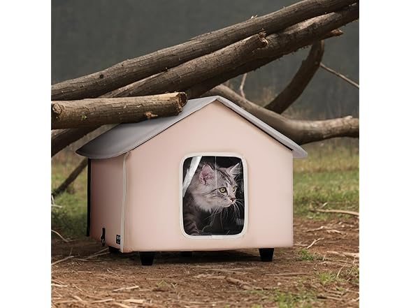 VEVOR Elevated Heated Cat House