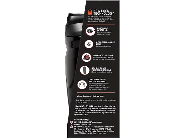 Optimum Nutrition Opti Lock Shaker Bottle Leak