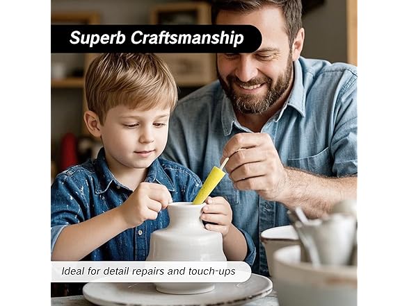 2Pcs Pottery Sponges on a Stick for Clay Throwing