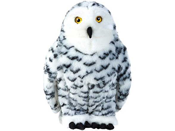 national geographic plush snow owl