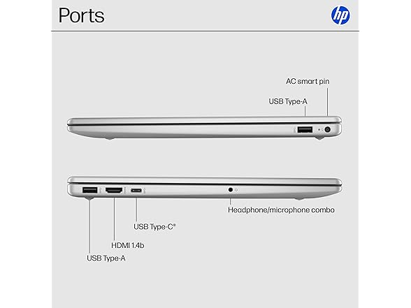 HP 15.6" HD Display Intel Core i3-N305 Laptop