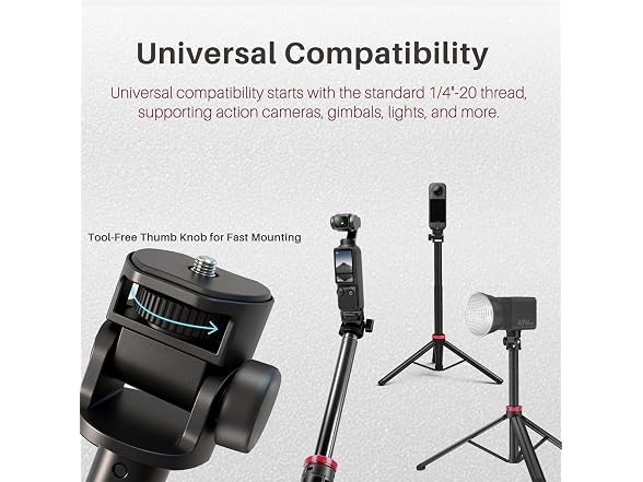 Repmidfer 81" Extendable Tripod DJI - Gallery 6