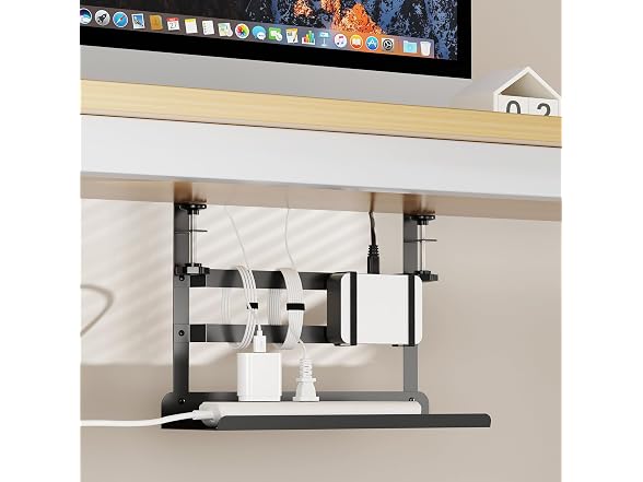 Yecaye Under Desk Cable Management Tray