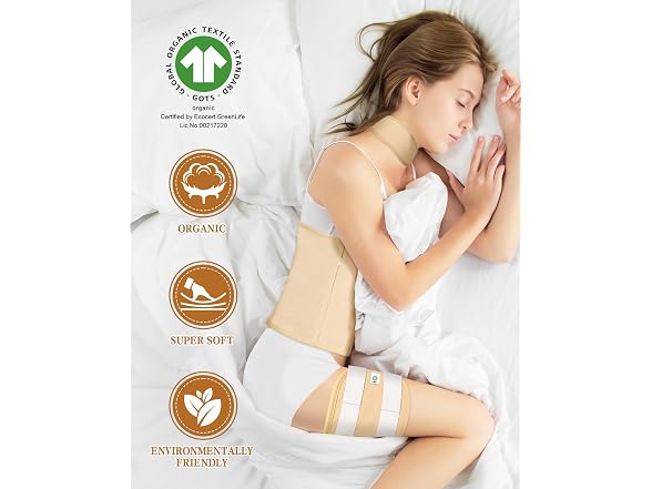 Organic Castor Oil Pack Wrap Reusable Cotton