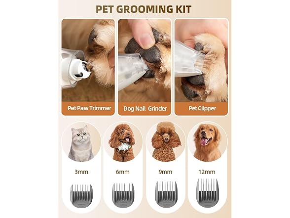 Simpleway SIMPLEWAY-V12-WHITE SIMPLEWAY DOG VACUUM GROOMING 