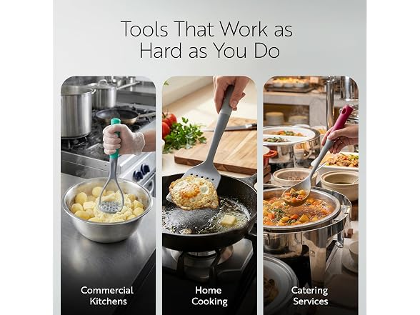 Restaurantware Silicone Utensil Set