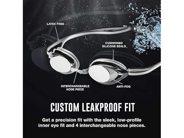 Speedo Unisex-child Swim Goggles Vanquisher 2.0 Junior