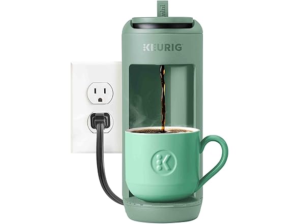 Keurig K-Mini Mate Single Serve K-Cup Coffee Maker- Green