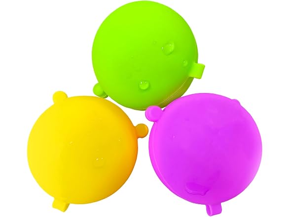 Reusable Water Balloons - 36 pack (12 3-packs)