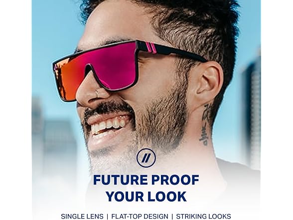 Blenders SciFi Sunglasses Midnight - Gallery 5