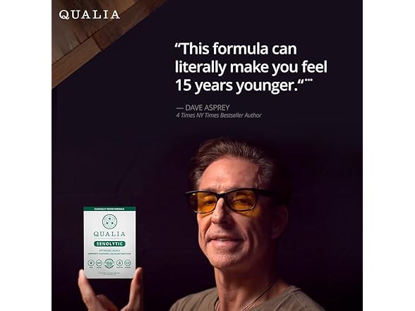 QUALIA LIFE SCIENCES Senolytic Supplement 30ct