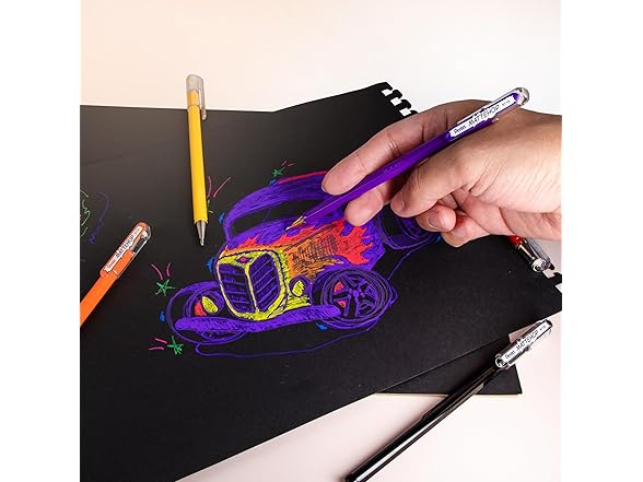 Pentel Arts Mattehop Gel Pen, (1.0mm), Bold L
