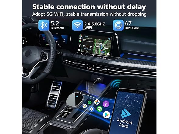 Wireless Android Auto Car Adapter