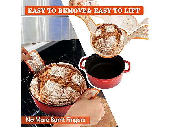 UBeesize 2 Pack Thickened Silicone Bread Sling