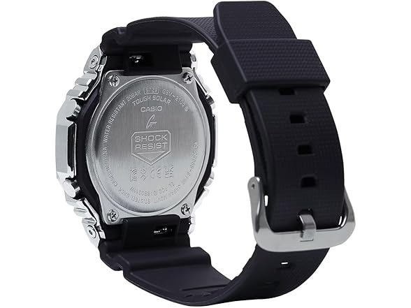 G-Shock Casio G-Steel Black Dial with Resin Strap Watch - GBM2100-1A