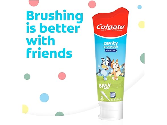 Colgate Kids Toothpaste with Fluoride, Anticavit