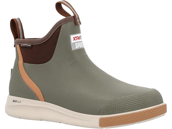 XTRATUF Mens Ankle Deck Boot Sport