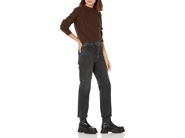 Amazon Essentials Women Stitch Cable Sweater