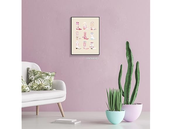 mifyuibytr Preppy Cowgirl Boots Print