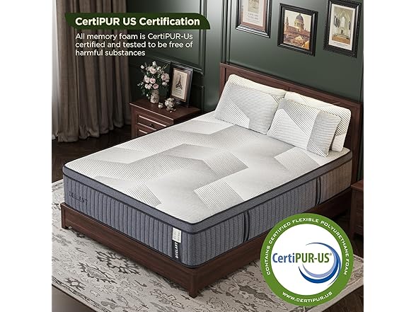 DIGLANT Queen 14" Memory Foam Mattress