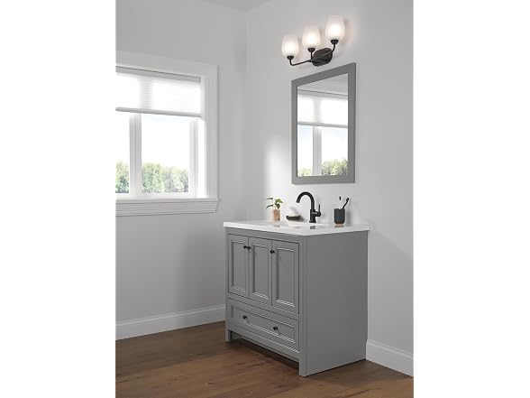 Delta Faucet Trinsic Matte Black Bathroom Faucet