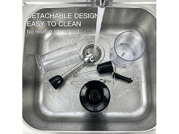 MEGAWISE Immersion Hand Blender, 800W 