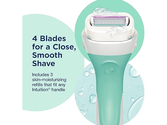 Schick Intuition Sensitive Skin Womens Razor Refills