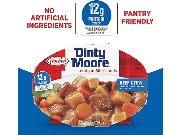 Dinty Moore Plus Beef Stew 9 oz