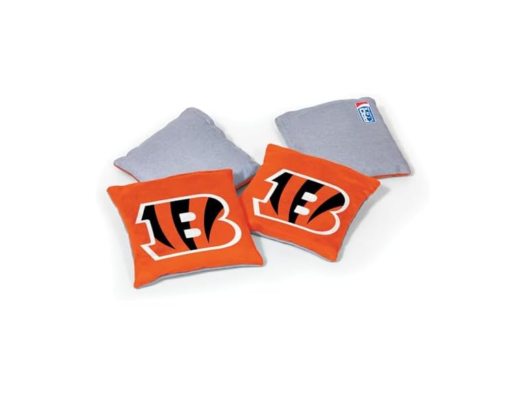 Wild Sports NFL Pro Football Cincinnati Bengals Dual-Sided Bean Bags