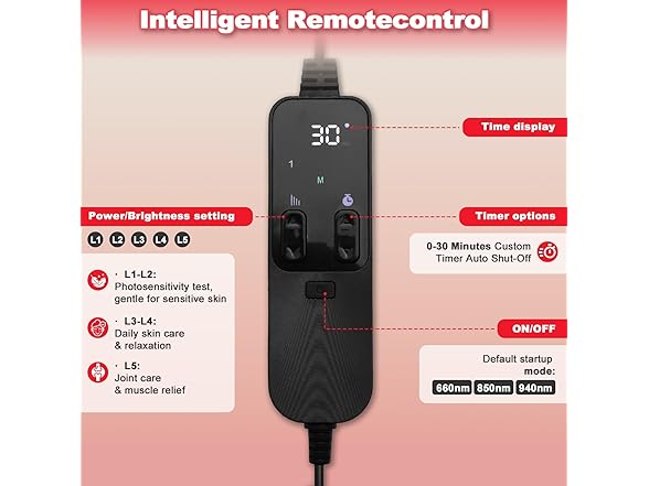 LEDINO red light lamp 120L