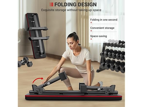 BlackPear Foldable Weight Bench 1300lb