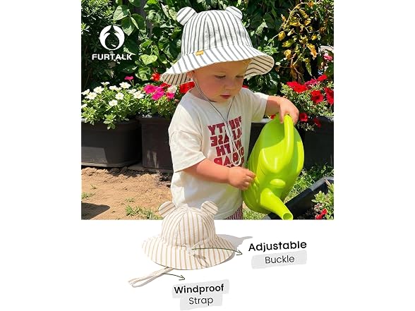 FURTALK Bear Sun Hat