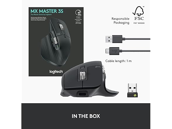 Logitech MX Master 3S Wireless Mouse
