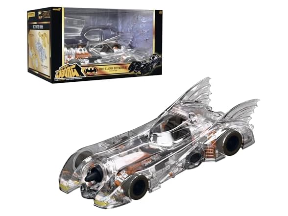 Super7 Super Cyborg Batman Batmobile 1989 13.9"