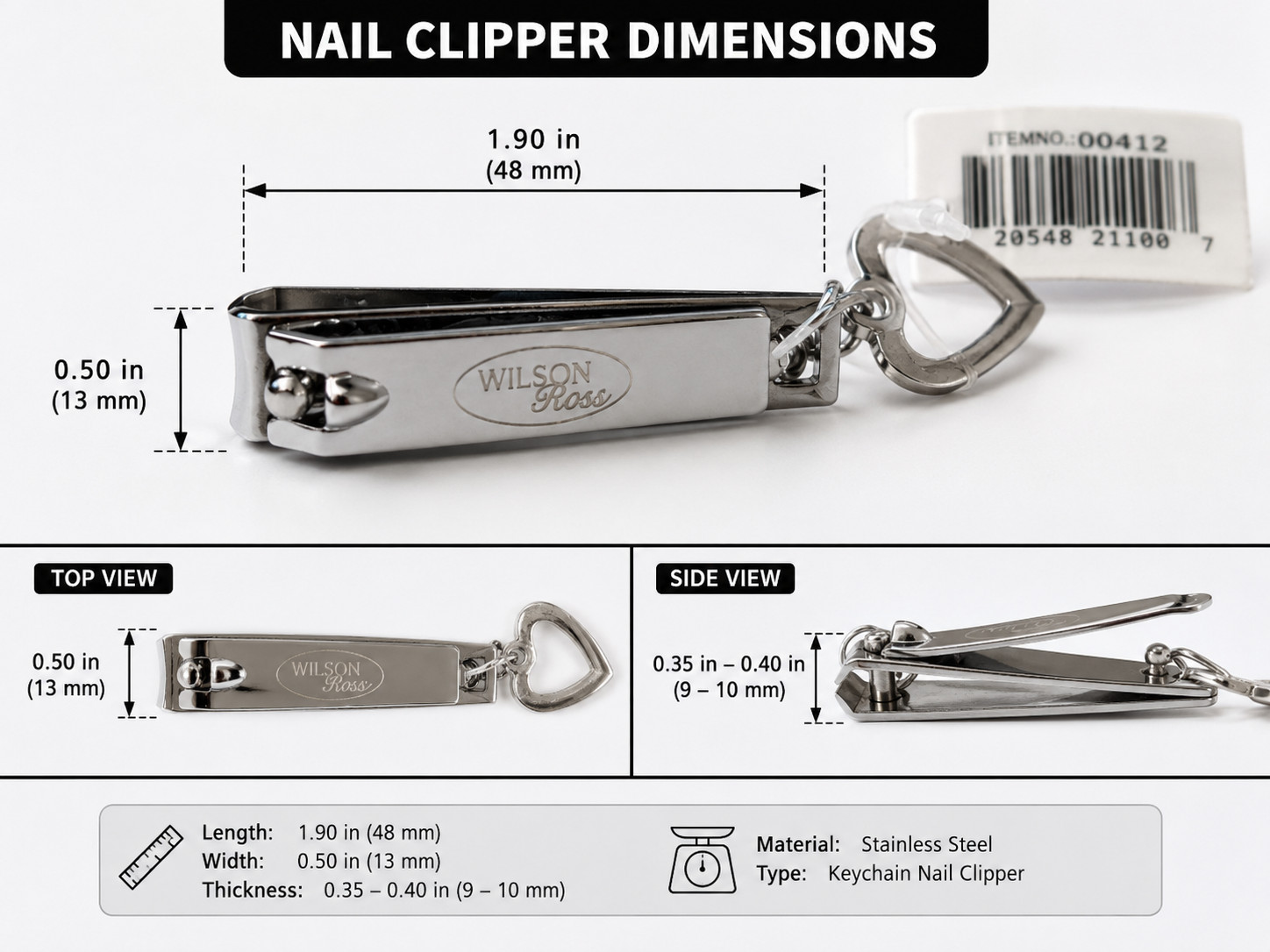 48pc Nail Clippers Display - Gallery 5