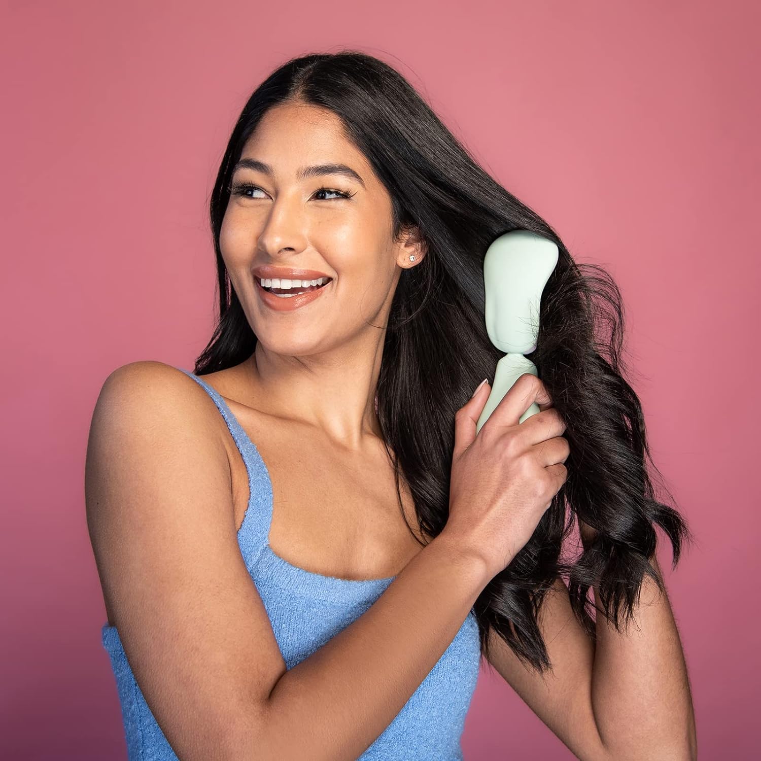 Compact Travel Detangling Brush 2 Pack - Gallery 5