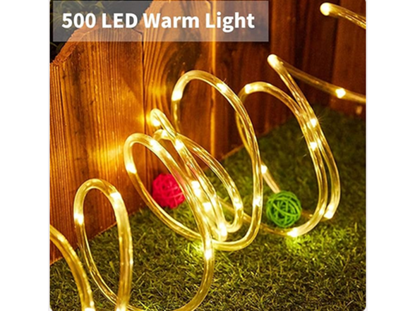 Hakol 1000 LED Outdoor Rope Lights – 53M/174ft Warm White