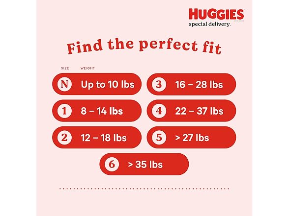 HUGGIES Huggies Special Delivery Hypoallergenic