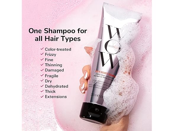 COLOR WOW Color Security Shampoo, 32 fl oz