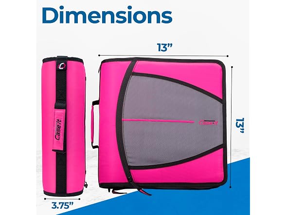 Case it Case-it Mighty Zip Tab School Zipper