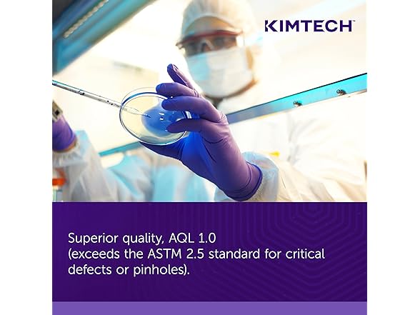 Nitrile Exam Gloves XL Purple 50ct