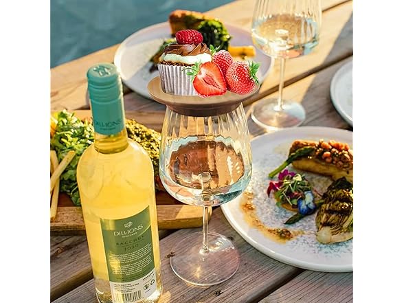 Bamboo Wine Coasters and Charcuterie Board Set